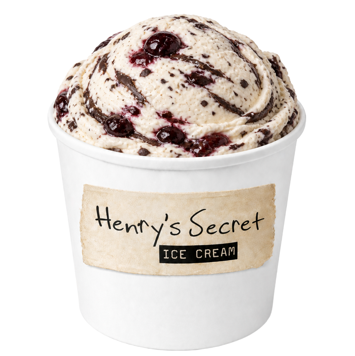 Mascarpone Stracciatella with Amarena Cherry